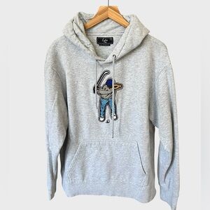 Unisex Eastside Golf Core Swingman Hoodie in Heather gray.